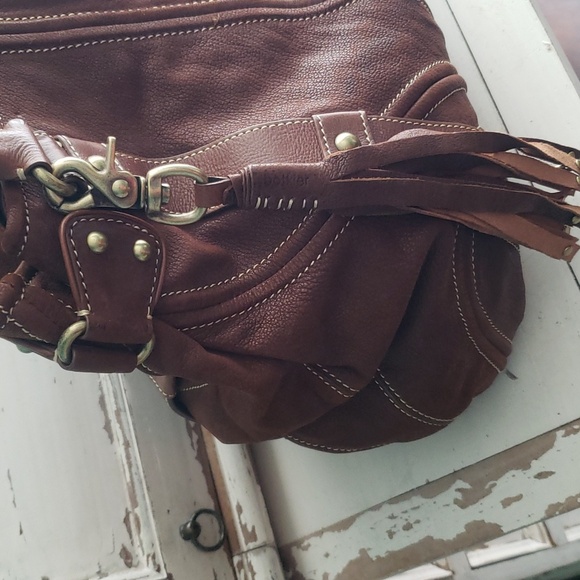 Botkier leather hobo tassle bag - Picture 4 of 9